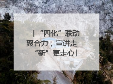 “四化”联动聚合力，宣讲走“新”更走心