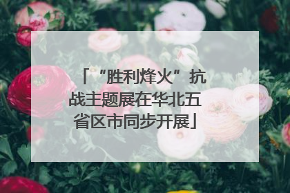 “胜利烽火”抗战主题展在华北五省区市同步开展