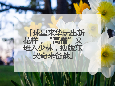 球星来华玩出新花样，“高僧”文班入少林，瘦版东契奇来备战