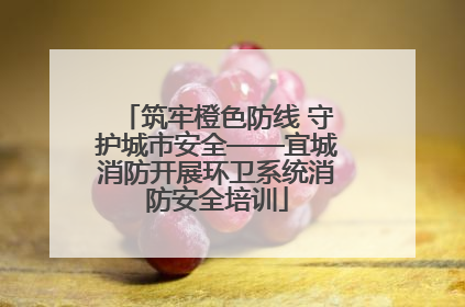 筑牢橙色防线 守护城市安全——宜城消防开展环卫系统消防安全培训