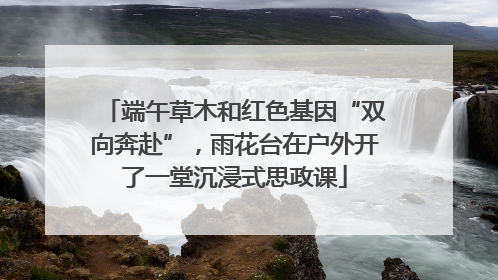端午草木和红色基因“双向奔赴”，雨花台在户外开了一堂沉浸式思政课
