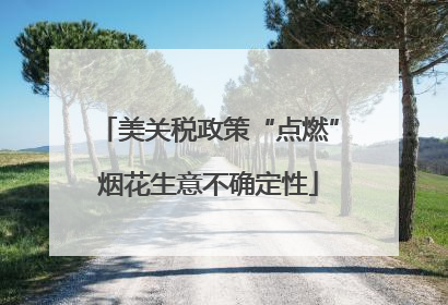美关税政策“点燃”烟花生意不确定性