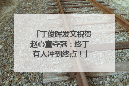 丁俊晖发文祝贺赵心童夺冠：终于有人冲到终点！