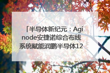 半导体新纪元：Aginode安捷诺综合布线系统赋能润鹏半导体12英寸集成电路生产线，携手共筑“芯”未来！