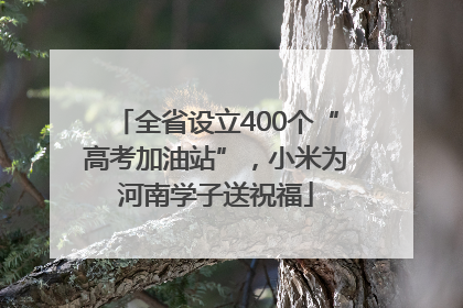 全省设立400个“高考加油站”，小米为河南学子送祝福