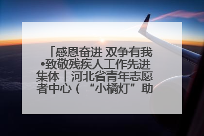 感恩奋进 双争有我•致敬残疾人工作先进集体丨河北省青年志愿者中心（“小橘灯”助残接力计划实施团队）：用温暖陪伴，守护特殊孩子成长