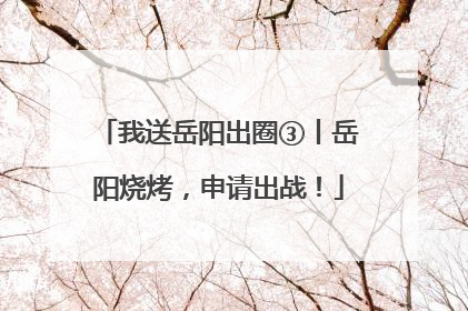 我送岳阳出圈③丨岳阳烧烤，申请出战！