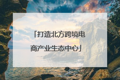 打造北方跨境电商产业生态中心