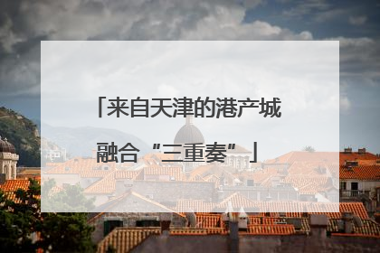 来自天津的港产城融合“三重奏”