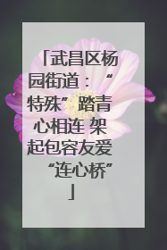 武昌区杨园街道：“特殊”踏青心相连 架起包容友爱“连心桥”