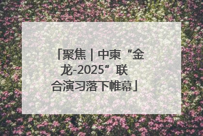 聚焦｜中柬“金龙-2025”联合演习落下帷幕