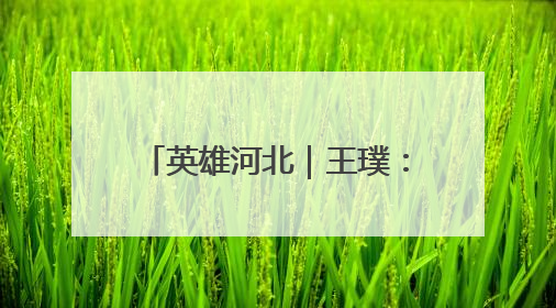 英雄河北｜王璞：抗日民族小英雄