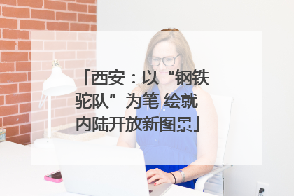 西安：以“钢铁驼队”为笔 绘就内陆开放新图景