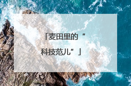 麦田里的“科技范儿”